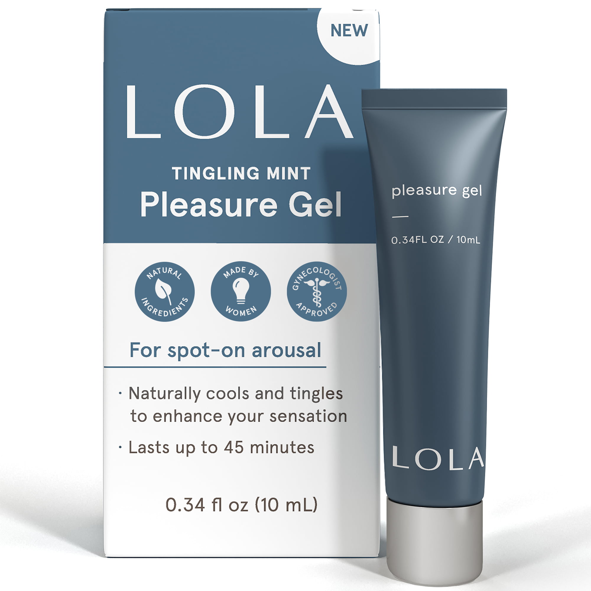 LOLA Pleasure Gel for Heightened Arousal, Silicone-Based Lubricant for