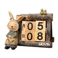 thumbnail image 1 of Calendrier Créatif de Lapin de Pâques pour Cabane en Rondins Décoration de Maison Décorations d'Armoire Décorations de Bureau, 1 of 7