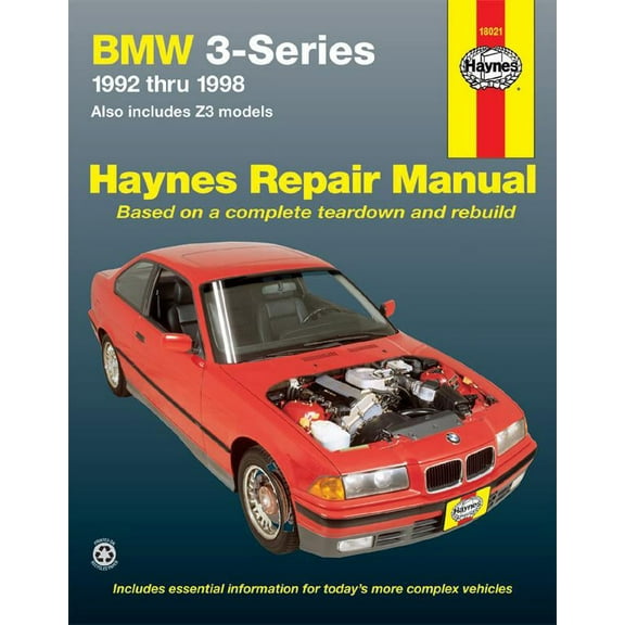 BMW 3 Series (92-98) & Z3 (96-98) Haynes Repair Manual ^