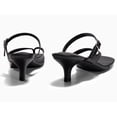 thumbnail image 3 of Women  Square Open Toe Low Heel Sandals, 3 of 4