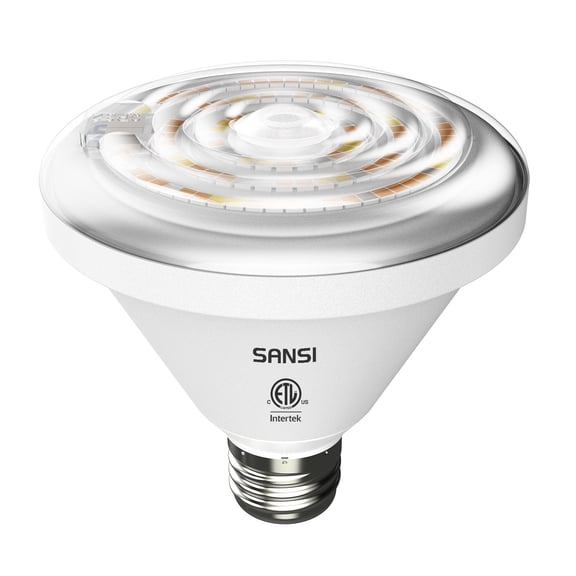 SANSI 24W Grow Light Bulb, BR30 Full Spectrum Plant Light Bulb for Indoor Outdoor Plants, IP54 Waterproof