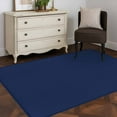 thumbnail image 3 of Navy Blue 4x6 Area Rugs, Farmhouse Solid Navy Blue Color Modern Art Non-Skid Rubber Backing Large Rectangle Rugs - Living Room Bedroom Home Office, Indoor Floor Mat Carpets Washable Rug, 3 of 9