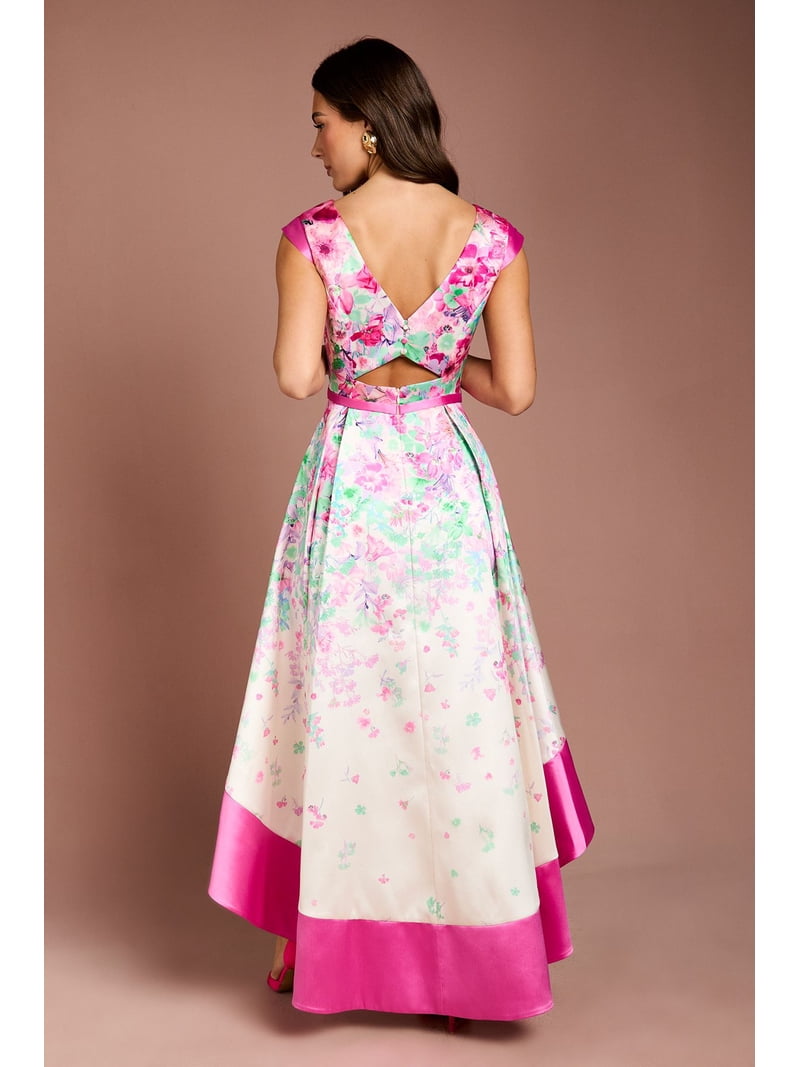 coast pink floral dress Petal Coast Floral Midi Dress in Pink S / Pink
