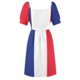 thumbnail image 6 of French Flag Sleeveless Dress birthday dress for women luxury 2024 elegant party dress for women 2024 wedding dresses for parties, 6 of 7