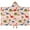 Pink Dinosaur and, variant on Pink Dinosaur Floral Pattern Hooded Bath Towel,50"x30" for Ages 3 To 12 Kids, Quick Dry Lightweight Soft Microfiber Hood Beach Towel Cover Up for Kids