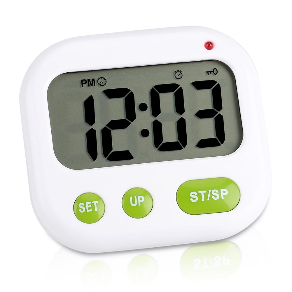 12/24 hour function Details about   Digital Clock/Timer/Stopwatch Hour/Minute/Second, 