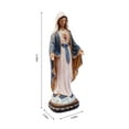 thumbnail image 2 of 12 in Sacred Heart Mary Statue Open Hands Religious Decor, 2 of 4