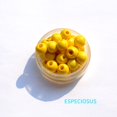 thumbnail image 1 of Cuentas de madera Natural para manualidades, accesorios de pulsera espaciadores de madera de forma redonda multicolor, 10MM, 100 unidades, 1 of 4