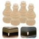 thumbnail image 3 of 4 patas de madera sin acabado para muebles, patas de repuesto para sofás, mesas modernas, sillones, cómodas y armarios. Patas de madera para sofás., 3 of 7