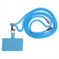 thumbnail image 1 of 150cm Universal Colorful Phone Lanyard Anti Lost Phone Strap Adjustable Detachable Neck Cord Safety Tether Keychain Chain Rope blue, 1 of 6