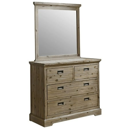 Ne Kids Oxford 4 Drawer Chest With Mirror In Cocoa Walmart Com