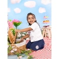 thumbnail image 3 of Wonder Nation x Hello Kitty Toddler Girls Double Waistband Skort, Sizes 12M-5T, 3 of 6