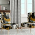 thumbnail image 2 of Designart « Contemporary Green Art Deco V » Fauteuil d'Appoint Moderne Vert Rembourré - Fauteuil Moderne pour Chambre, 2 of 7