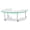 Gray/Green, variant on Berries 6445JCM005 Horseshoe Mobile Activity Table, 66" x 60", Gray/Teal/Gray