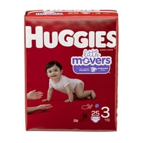 Huggies Little Movers Diapers Jumbo Pack, Size 3 (Pack of 18)