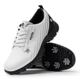 thumbnail image 2 of FitVille-zapatos de Golf cómodos para hombre, calzado ligero con pinchos, amortiguación para pies planos, ajuste de arco, alivio del dolor de talón, 2 of 5