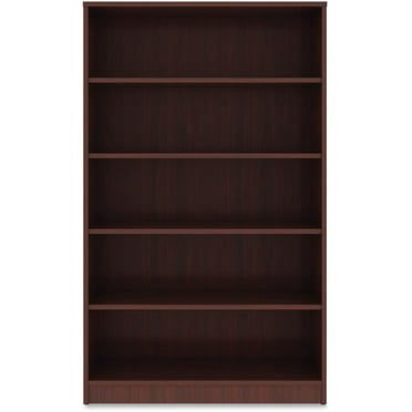 Bookcase, 5 Shelf - Mahogany