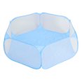 thumbnail image 1 of Tienda De Juegos Para Mascotas, Valla Transparente Transpirable, Fácil Limpieza, Parque Infantil Para Animales Pequeños, Estructura Resistente Portátil Para Interiores, 1 of 7