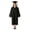 Black#02, variant on MAIHAN Unisex Adult Graduation Cap and Gown Set, Zip-Up Gown with 2026 Tassel, Matte Graduation Robe for College High School Commencement(Black,M)