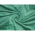 thumbnail image 2 of 100% Cotton Velvet Emerald Green Fabric 44" wide [338], 2 of 3