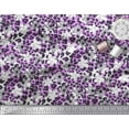thumbnail image 2 of Soimoi Pink Heavy Canvas Fabric Floral & Leopard Animal Skin Print Sewing Fabric Yard 58 Inch Wide, 2 of 3