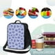 thumbnail image 4 of Disketp Blue And White Flowers Bolsa Térmica Estampada para Almuerzo, Lonchera para Hombres y Mujeres Adultos, 4 of 7