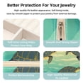 thumbnail image 3 of Sea Turtle Travel Portable Jewelry Organizer Box with Earring Holder, Bracelet Holder, and Necklace Organizer for Girls and Women, 3 of 6