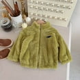 thumbnail image 4 of Gelikeya Girls Jean Jacket Girls Jacket Streetwear Long Sleeve Kids Thin Fashion Zipper Sport Coat Cute Clothes for Girls (Green, 5-6 Years), 4 of 4