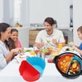 thumbnail image 3 of YAOMOBB Dual Compartment Slow Cooker Liner Eco Friendly Silicone Slow Stew Pot Liners High Temperature Resistant 2Pcs Set, 3 of 6