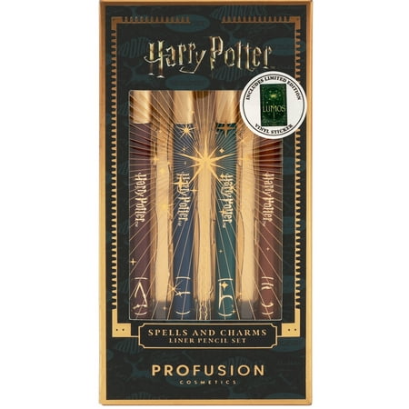 Profusion Cosmetics Harry Potter Spells and Charms Eye Liner Pencil Set - 4 pcs