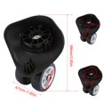 thumbnail image 2 of 2pz Suitcase Wheel Luggage Wheel Replacement,Durable Trolley Right and Left, 2 of 9