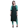 thumbnail image 1 of Bimba Cotton Printed Straight Kurtis For Women Panel Kurta Summer Tunic-X-Large, 1 of 6