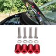 thumbnail image 1 of 1" 8mm Billet Hood Vent Spacer Riser Car Engine Turbo Engine Swap Accessory, 1 of 4
