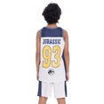 thumbnail image 4 of Jurassic World Boys Character Graphic Basketball Jersey and Shorts Set, 2-Piece, Sizes 4-12, 4 of 15