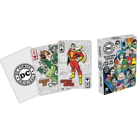 dc comics pop playing cards