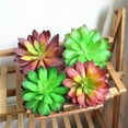 thumbnail image 3 of AFQH Succulent Lotus Head Simulation Plant Flower Creative Plant Flower Accessories, 3 of 7