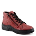 thumbnail image 3 of Spring Step Women's LOEVA High-Top Sneakers with Stylish Zipper, Premium Leather, and Faux Fur Lining, 3 of 9