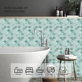 thumbnail image 4 of Peel and Stick Backsplash Fish Scale Tile, Removable Renter Friendly Backsplash 3D Adhesive Stick on Wall Tiles for Kitchen Bathroom (10 Sheets, Marble Green), 4 of 6