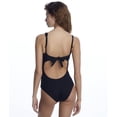 thumbnail image 3 of Becca by Rebecca Virtue BLACK Adeline One Shoulder One Piece Swimsuit, US Large, 3 of 4