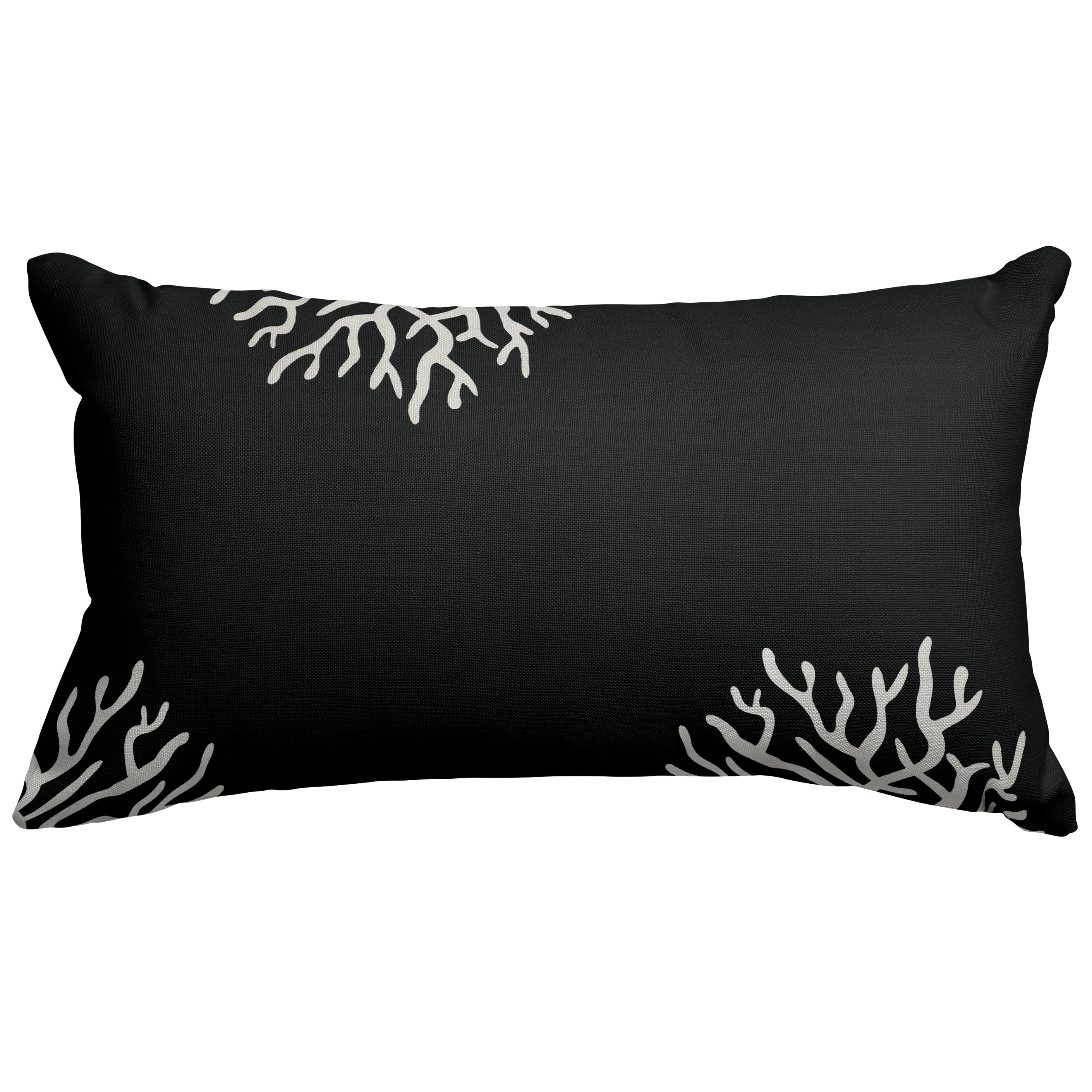 black and white outdoor pillows walmart