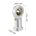 thumbnail image 2 of Uxcell 5/16-inch Bore 5/16-24 Female Thread Left Hand Rod End Bearing, 2 of 6
