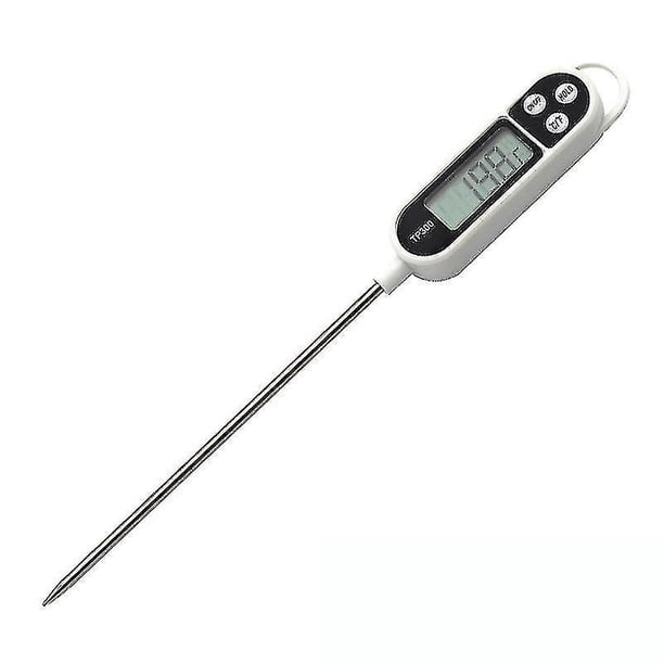 Termómetro digital con lectura instantánea, sonda larga Líquido para monitor de alimentos en la cocina -50a??~300a?? Temperatura