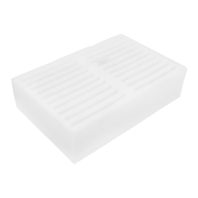 1Set White Foam Cushion for Phone Packaging Shockproof and Anti-drop Rectangular Shape Cuttable Sheets