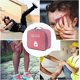 thumbnail image 5 of Bolsa de primeros auxilios vacía al rojo vivo de 1 pieza, bolsa de almacenamiento de primeros auxilios vacía con compartimentos en capas y bolsillos de malla elástica, adecuada para viajes en casa, oficina, camping, senderismo BOTIM JM, 5 of 5