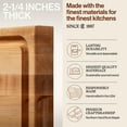 thumbnail image 3 of John Boos Maple Wood Edge Grain Reversible Cutting Board, 20 x 15 x 2.25 Inches, 3 of 9