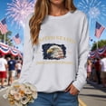 thumbnail image 2 of Leey-World Eagle and Flag 250 Years 1776-2026 250th Birthday T-Shirt 4th Of July Shirt(Light Gray,XL), 2 of 9