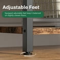 thumbnail image 5 of Walsunny Triple Wide 5 Tier Bookshelf Bookcase Wooden Bookshelves with 14 Open Display Shelves for Bedroom Living Room Home Office,Rustic Brown, 5 of 6
