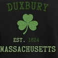 thumbnail image 3 of CafePress - Duxbury Massachusetts Irish Women's Dark Pajamas - Women's Short Sleeve Print T-Shirt and Pants Dark Cotton Pajama Set, 3 of 7