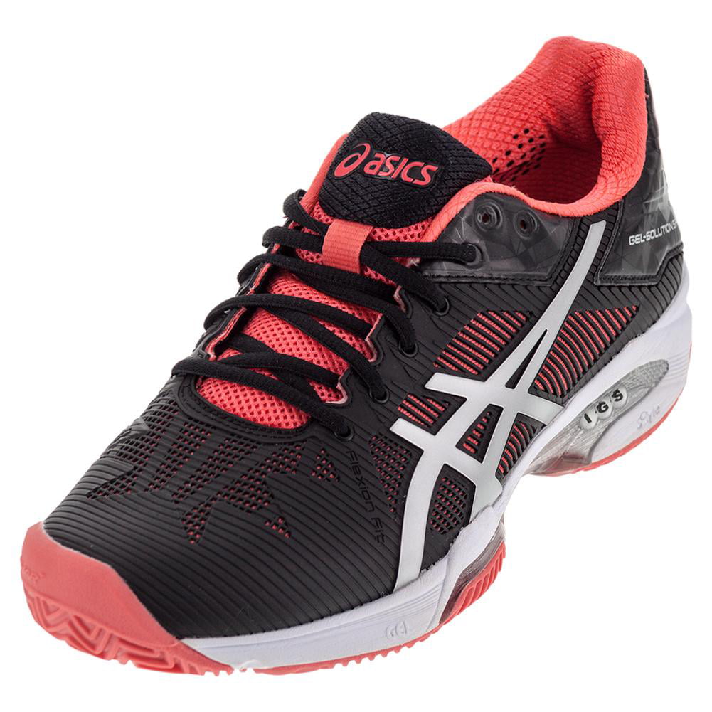 Asics Women`s Gel-Solution Speed 3 Clay Shoes Black and Diva Pink ( 6 Black and Diva Pink ) - Walmart.com
