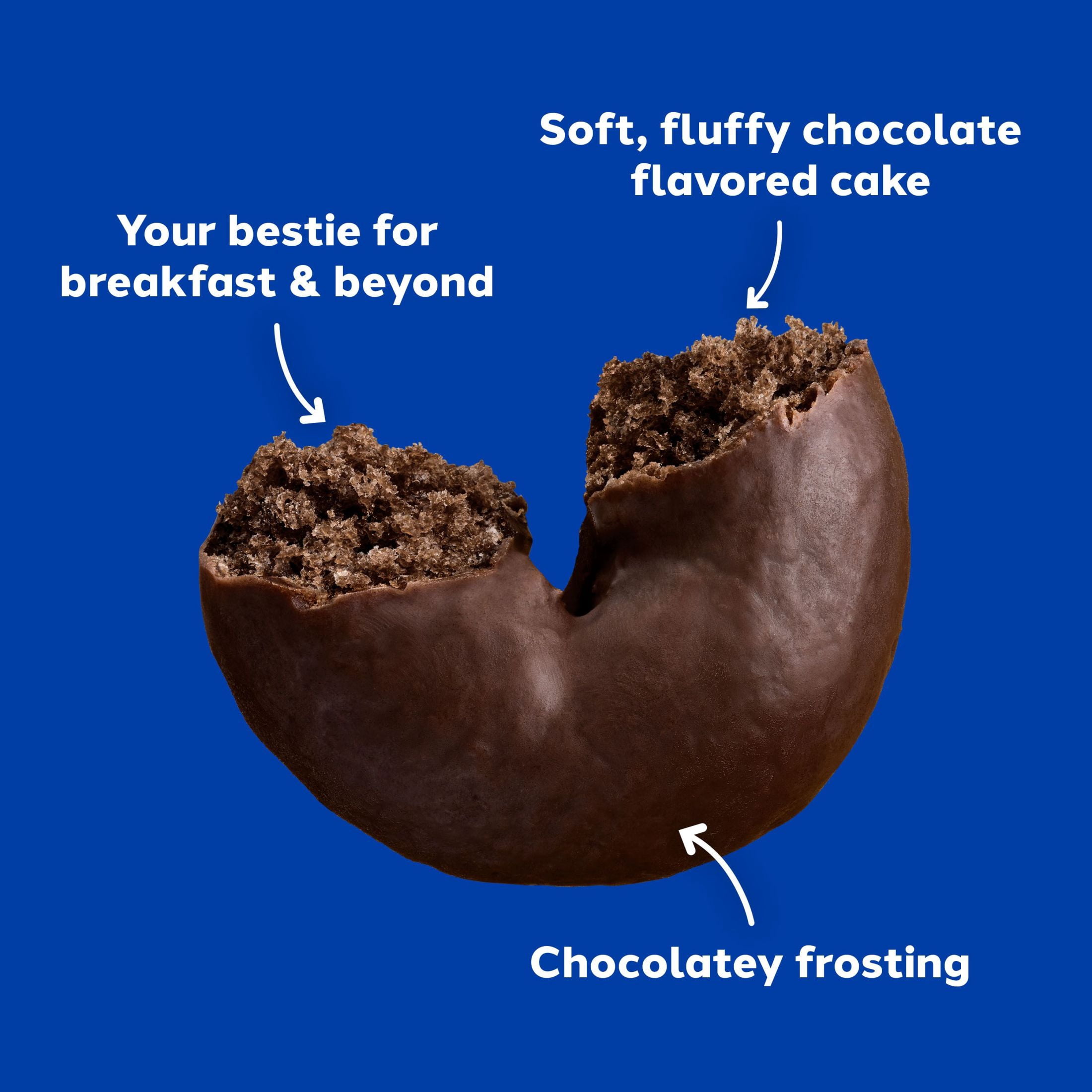 (3 pack) Hostess Donettes, Double Chocolate Naturally Flavored Mini Donuts, 10.75 oz Bag